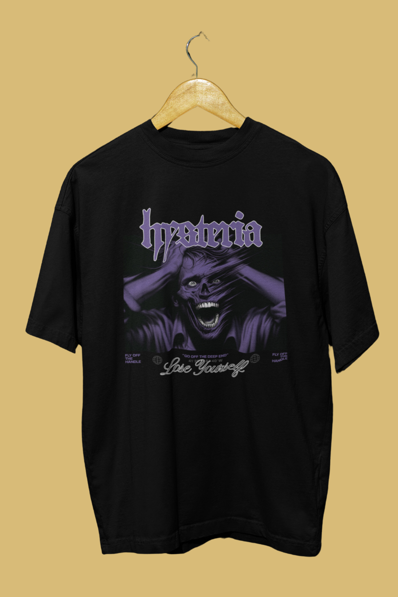 Hysteria Printed Oversized T-shirt