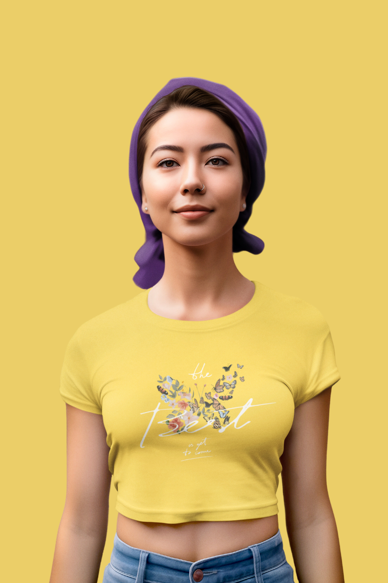 Golden Breeze Crop Top