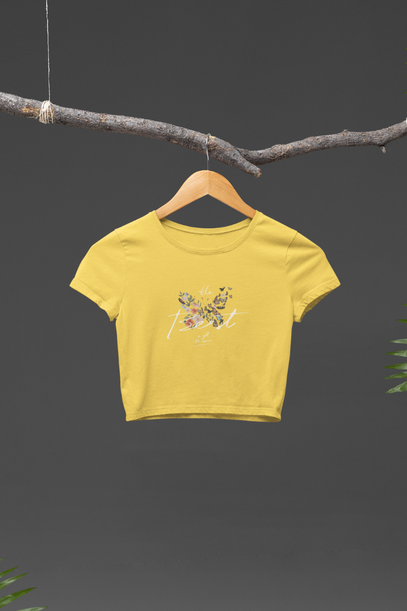 Golden Breeze Crop Top