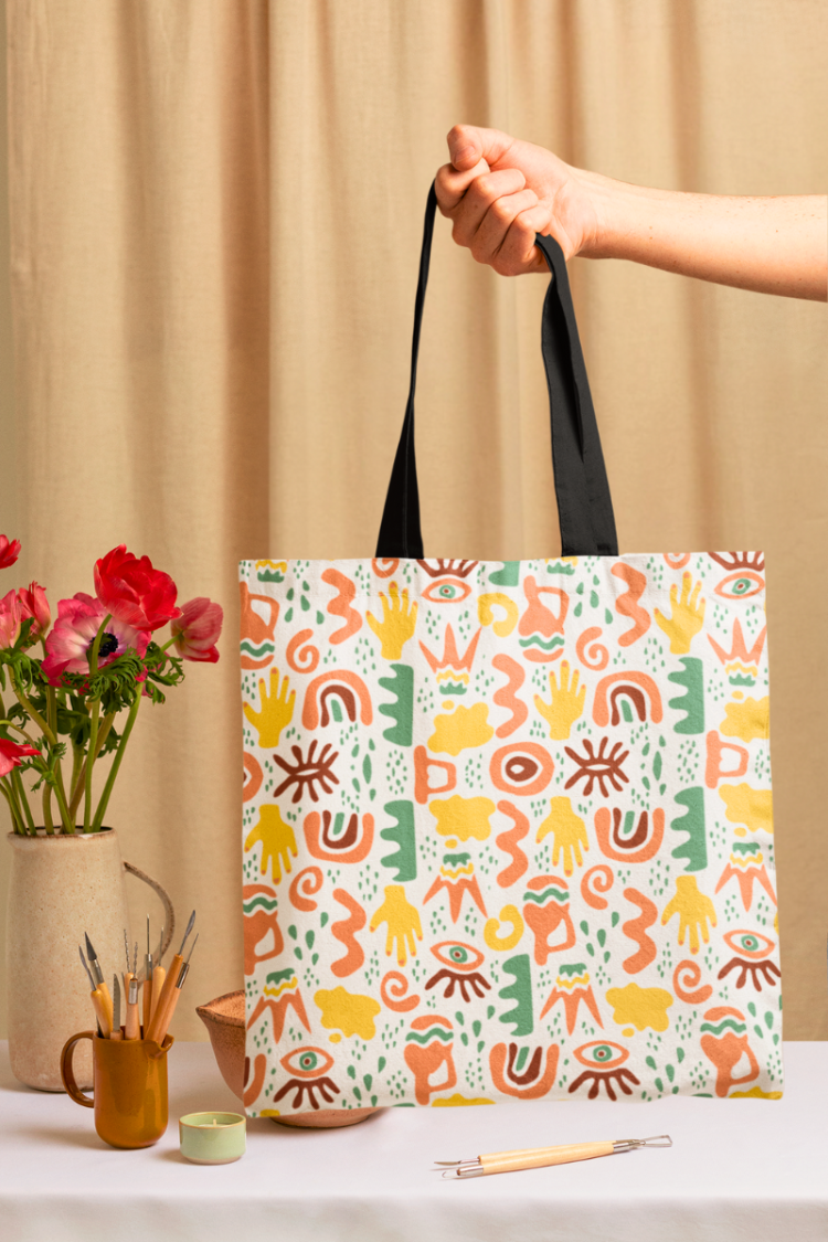 Doodle Mood Tote Bag