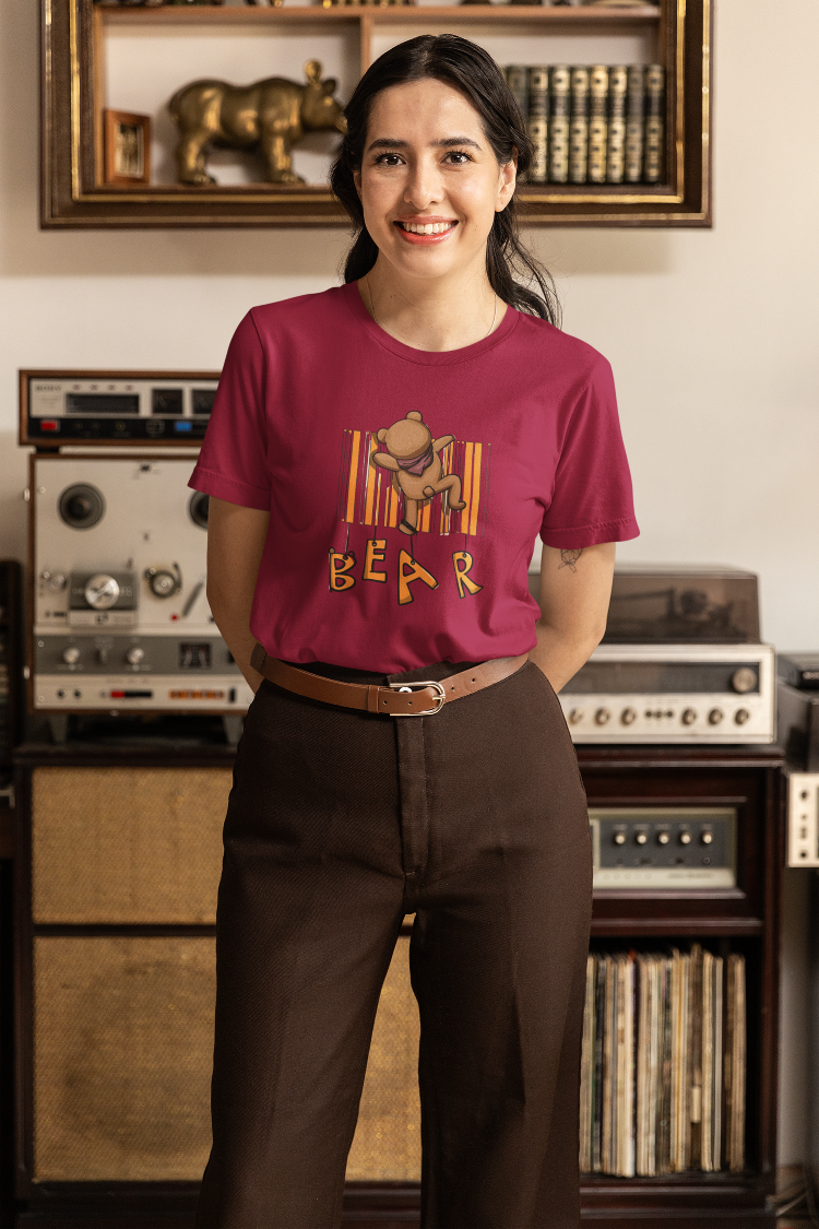 Classic Fit Bear Printed T-shirt