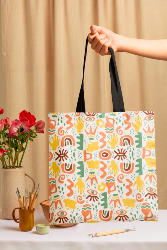 Doodle Mood Tote Bag