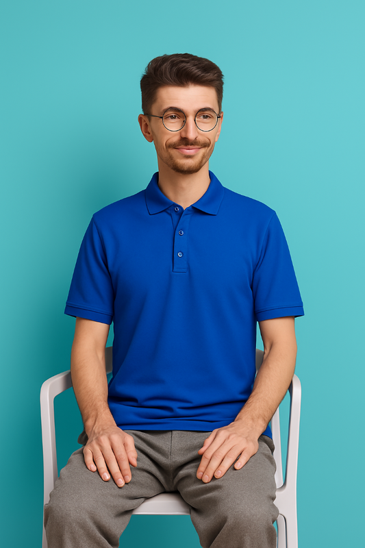 Royal Blue Polo T-Shirt