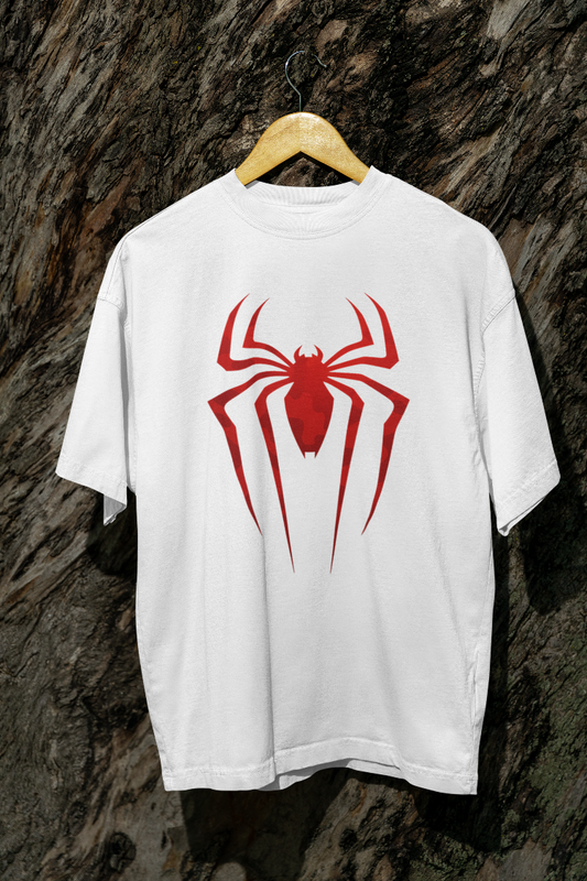 Spider Logo Oversized T-Shirt