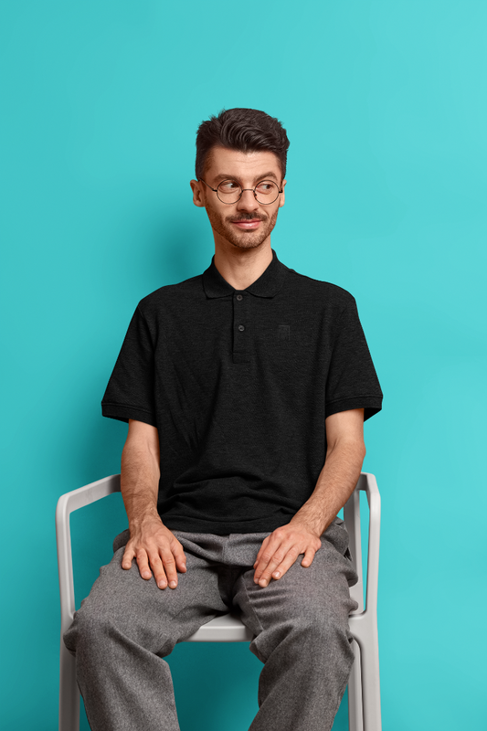 Classic Black Polo T-Shirt